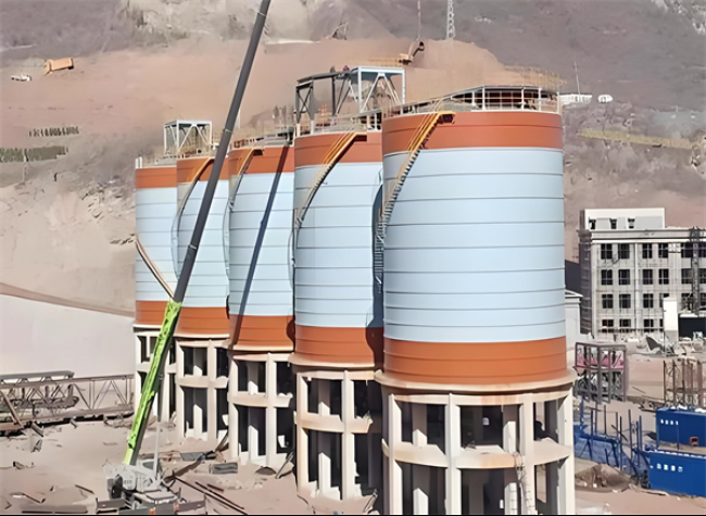 沙湾高架钢板仓