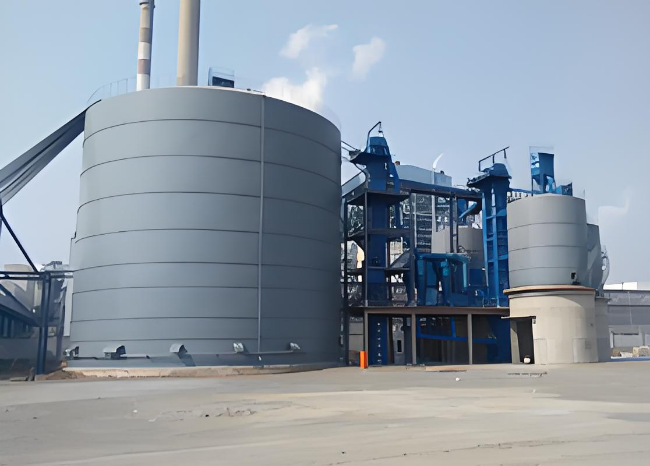 沙湾1万吨钢板仓